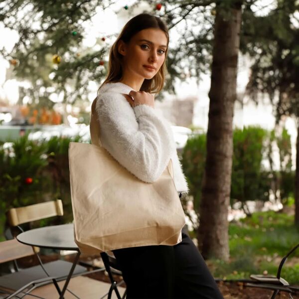 Over-the-Shoulder Twill Tote Thumbnail