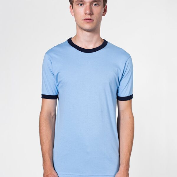 2410 Fine Jersey S/S Ringer T-Shirt Thumbnail