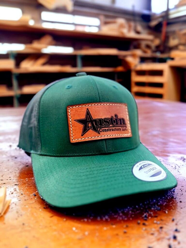 Leather Patch Custom Cap