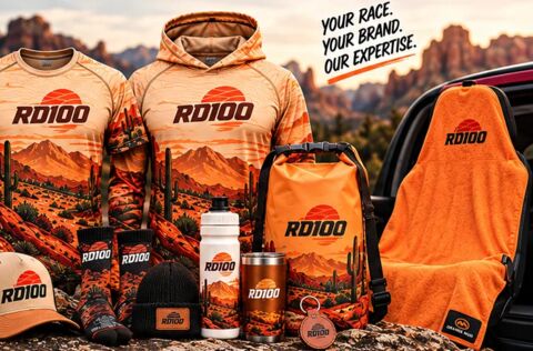 Custom race swag for trail races