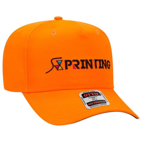 OTTO Cotton Blend Twill Five Panel Pro Style Baseball Cap Thumbnail