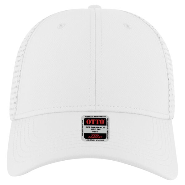 OTTO CAP Cool Comfort Performance Stretchable Knit UPF 50+ w/ Perforated Back 6 Panel Low Profile Baseball Cap Thumbnail