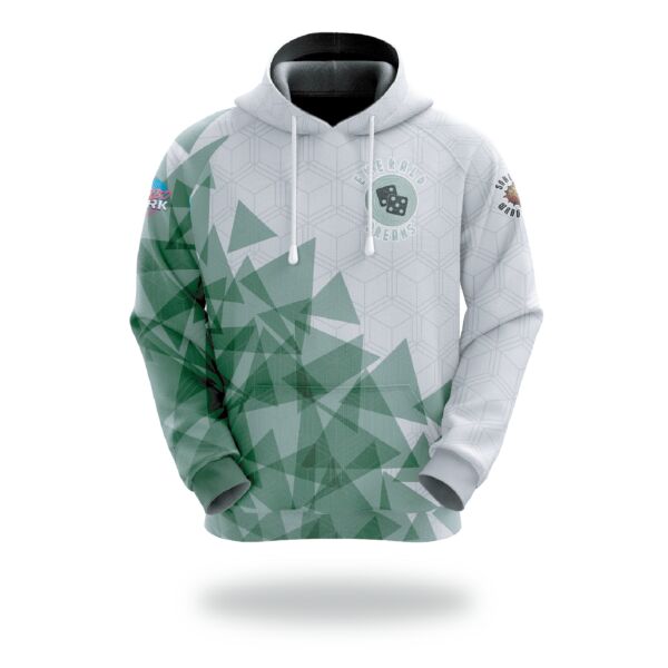 Emerald Dreams Triangles Hoddie Thumbnail