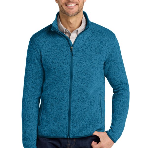 Ports Authority F232-Sweater Fleece Jacket Thumbnail